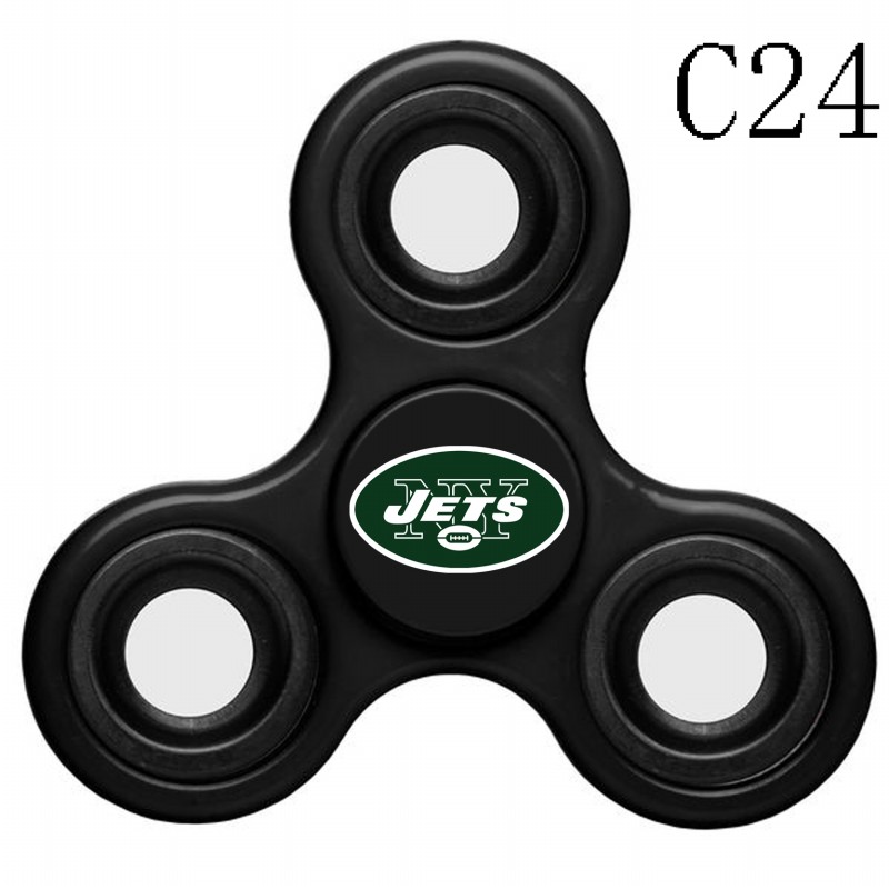 USA football 3 way fidget spinner-222